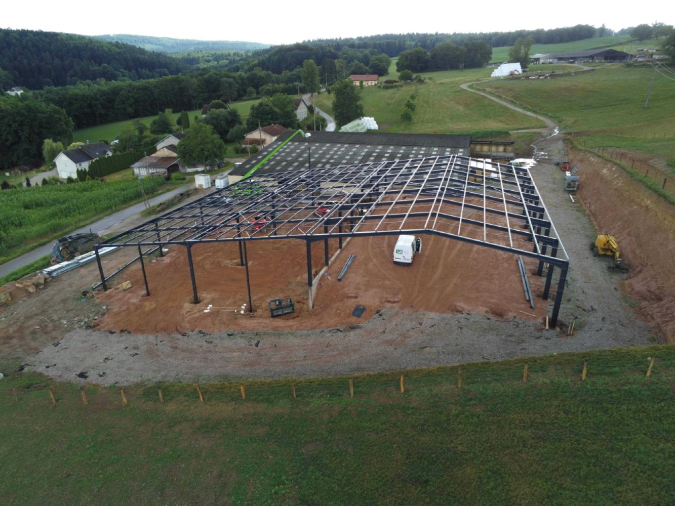 Bâtiment situé à Pouxeux (88)